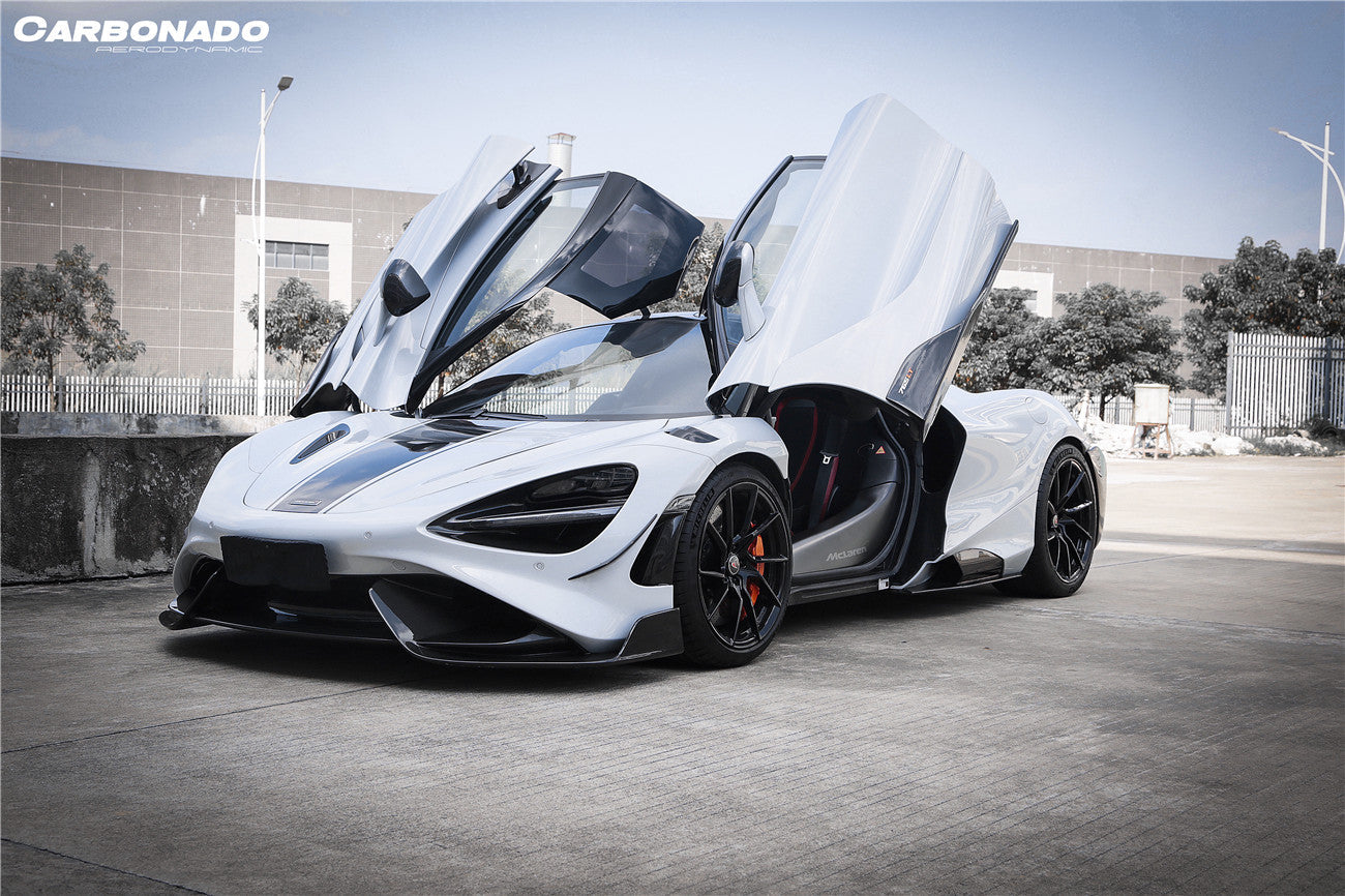 2017-2022 McLaren 720s 765LT-Style Front Bumper - Carbonado
