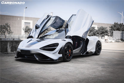 2017-2022 McLaren 720s 765LT-Style Front Bumper - Carbonado