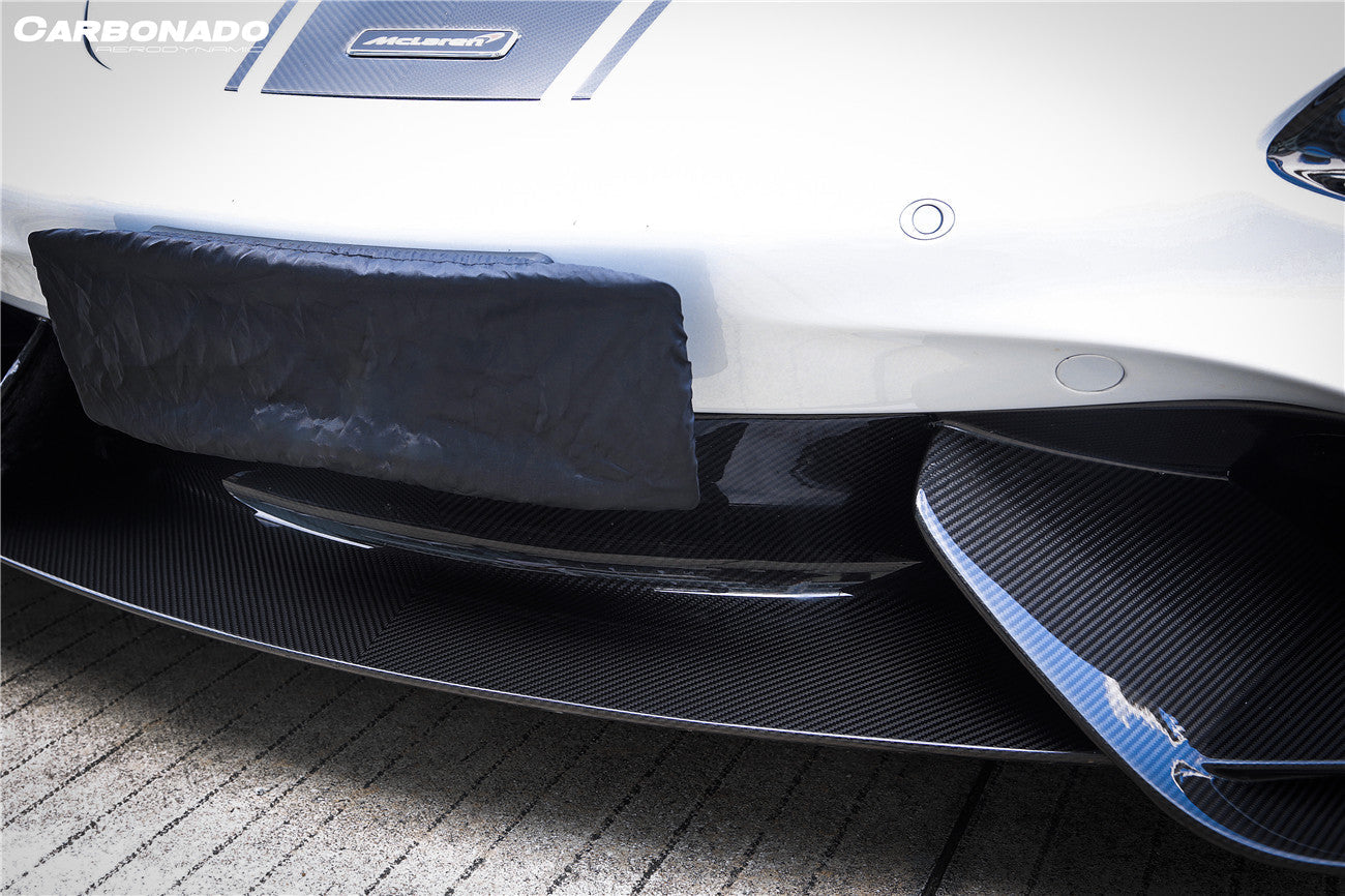 2017-2022 McLaren 720S 765LT-Style Dry Part Carbon Fiber Front Bumper
