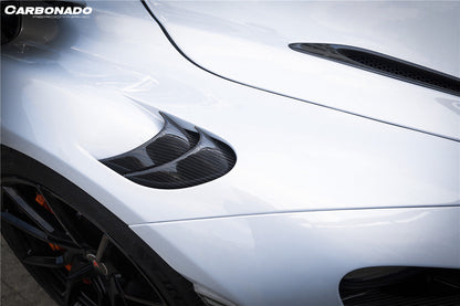 2017-2022 McLaren 720s Spider 765LT-Style Front Fender - Carbonado