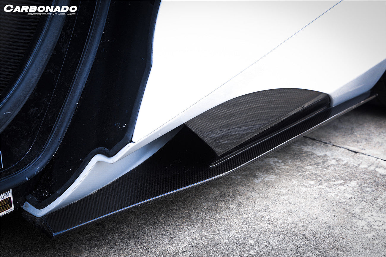 2017-2022 McLaren 720s 765LT-Style Side Skirts - Carbonado