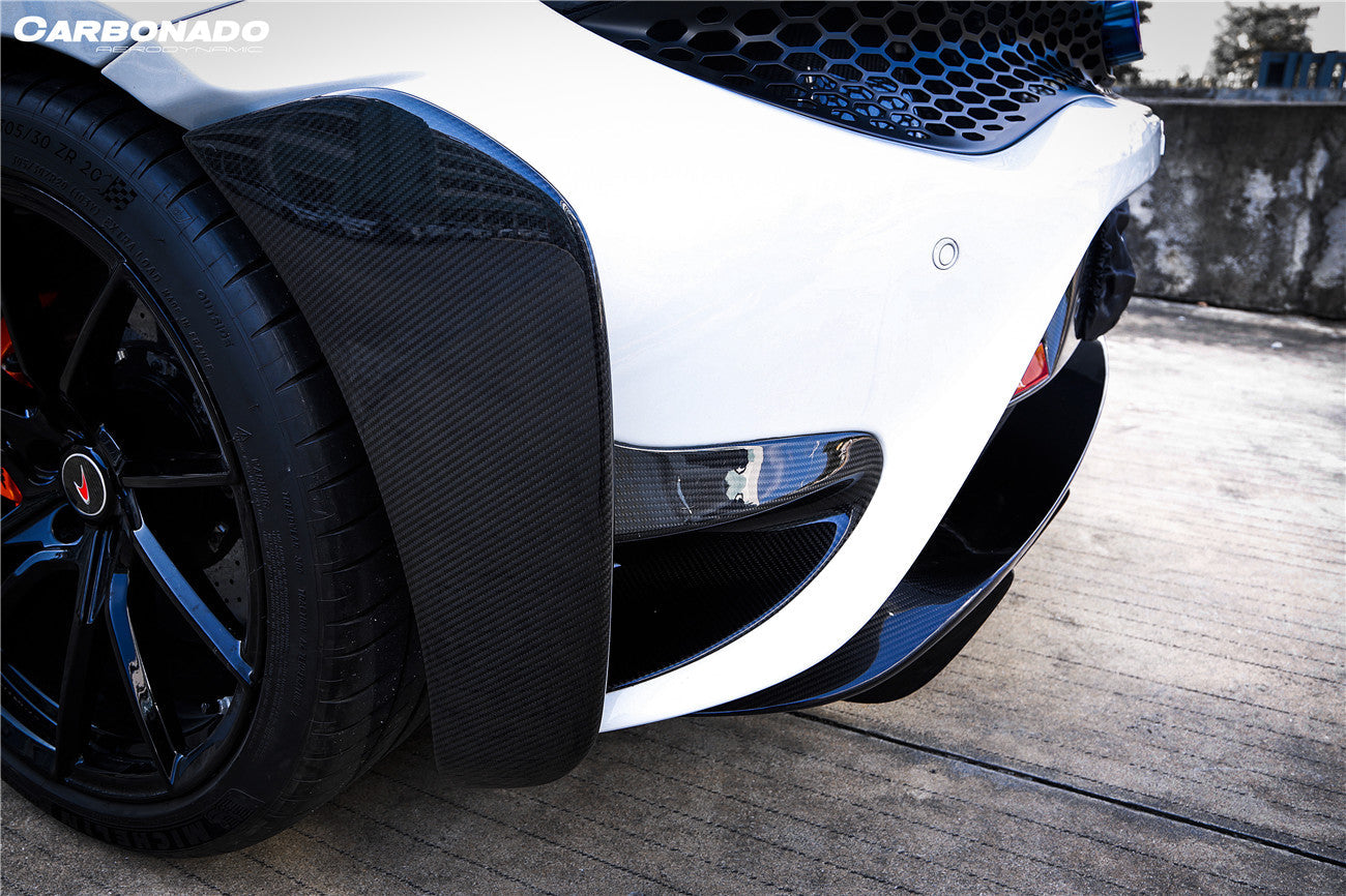 2017-2022 McLaren 720s 765LT-Style Rear Bumper and Wing - Carbonado