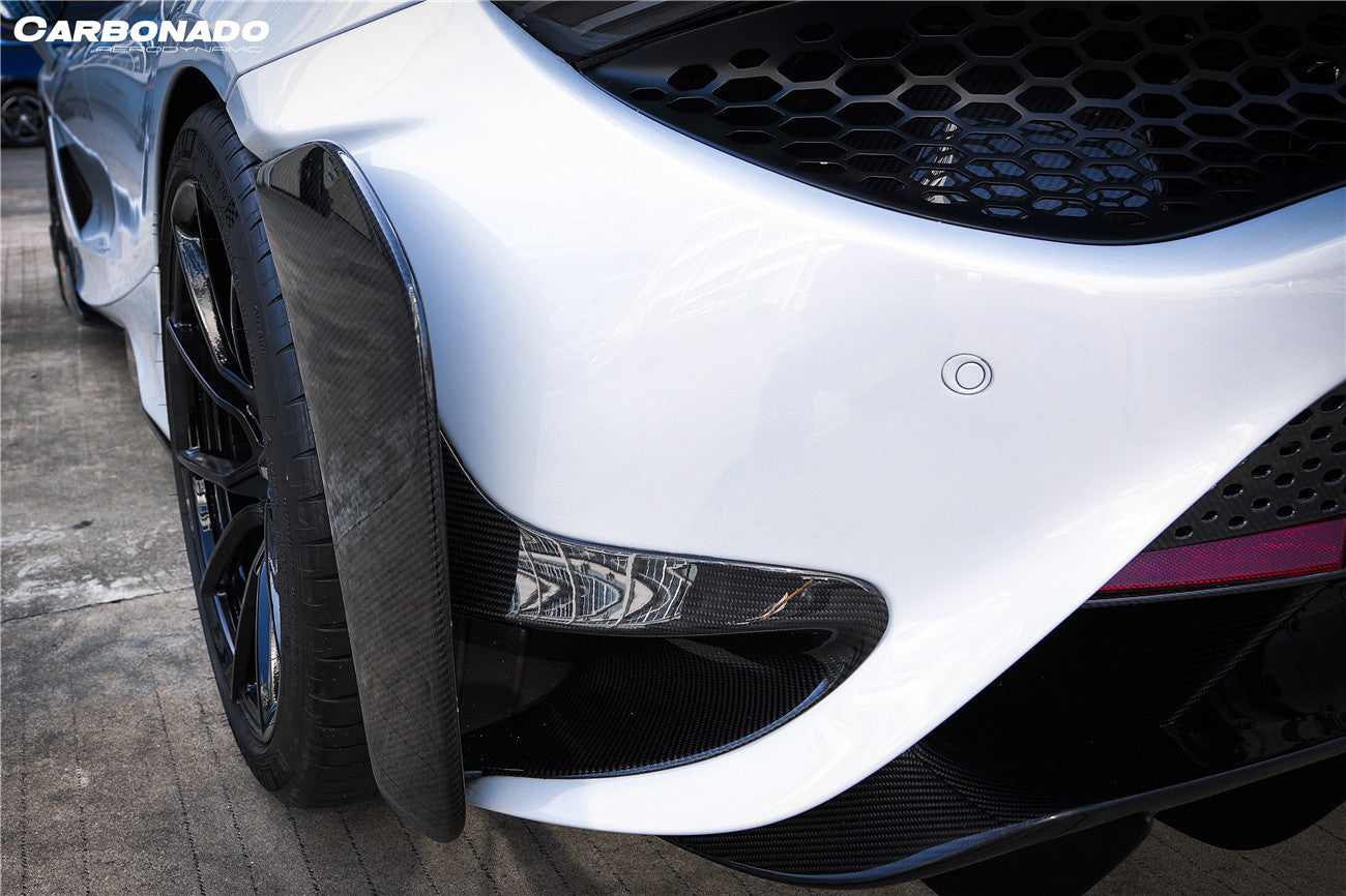 2017-2022 McLaren 720s 765LT-Style Rear Bumper and Wing - Carbonado