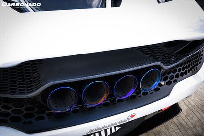 2017-2022 McLaren 720s 765LT-Style Rear Bumper and Wing - Carbonado