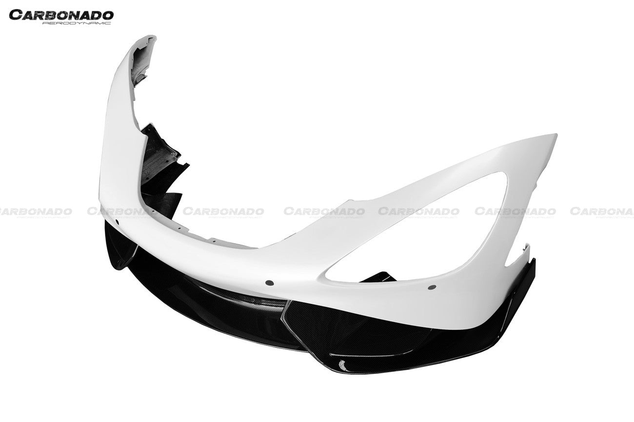 2017-2022 McLaren 720s 765LT-Style Front Bumper - Carbonado