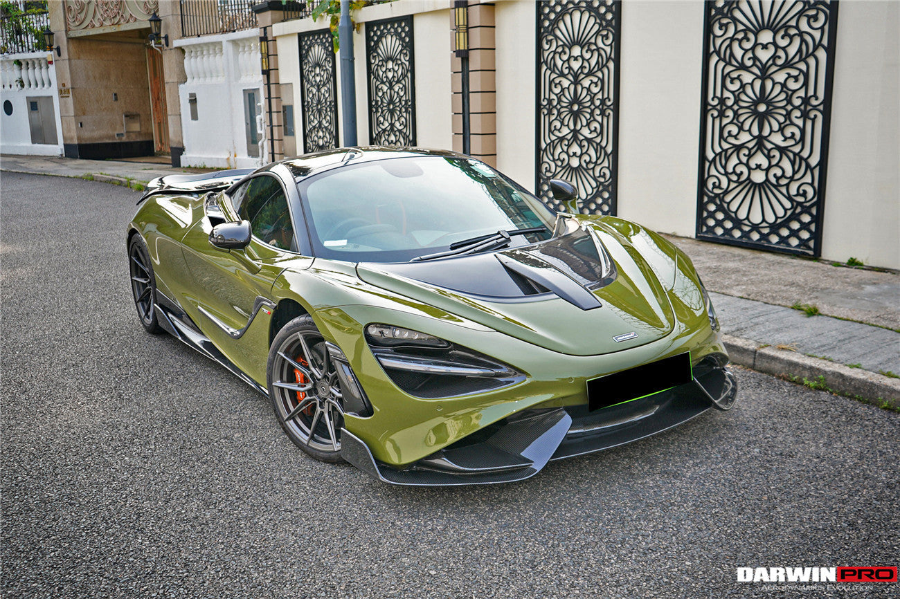 2017-2021 McLaren 720s Se²NWB Style Carbon Fiber Side Skirts - DarwinPRO Aerodynamics