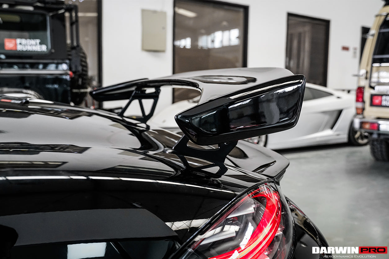 2016-2023 Porsche 718 Cayman/Boxster BKSS Style Carbon Fiber Trunk Spoiler - DarwinPRO Aerodynamics