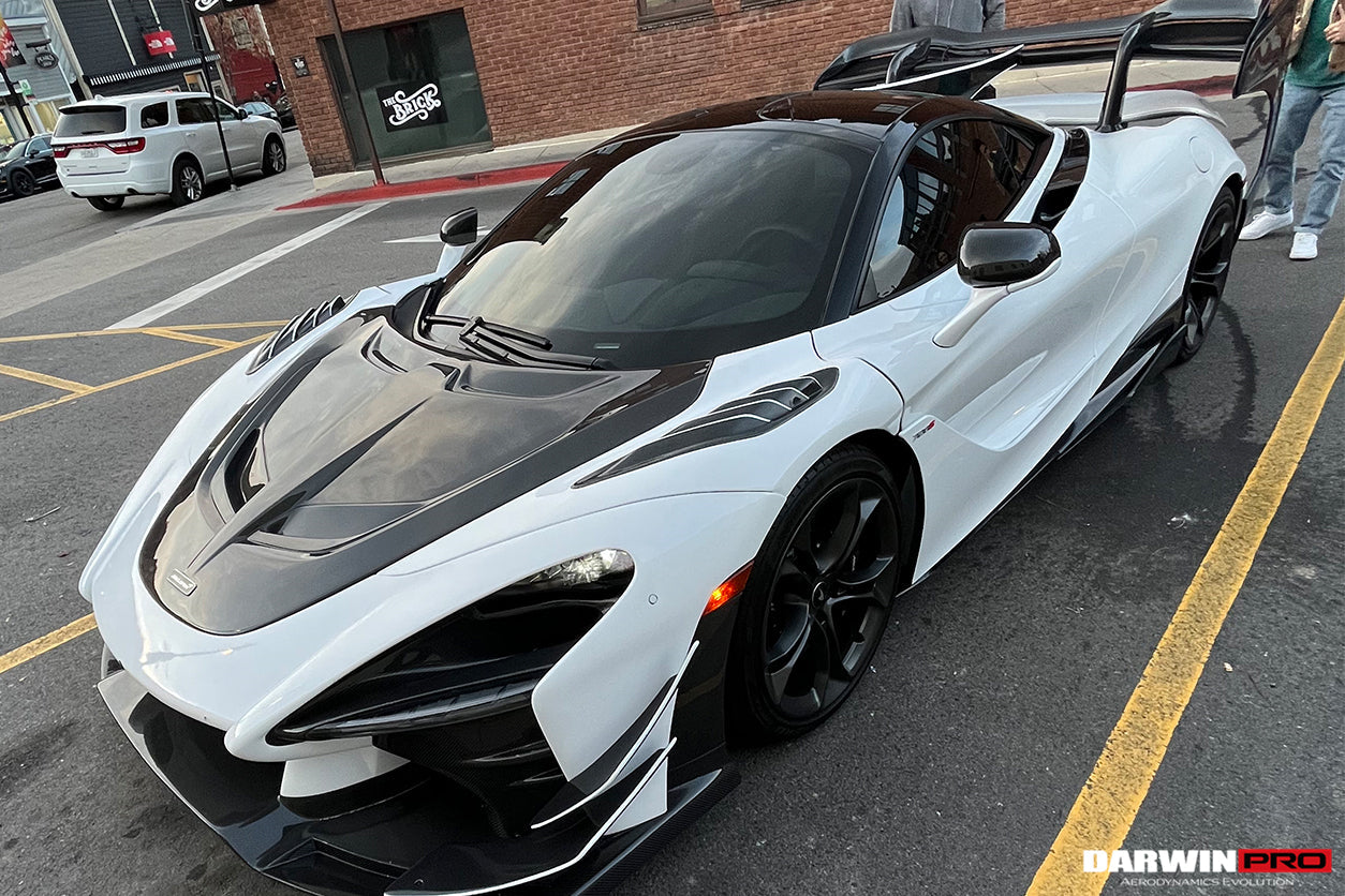 2017-2022 McLaren 720s Se²GTR Style Carbon Fiber Trunk Wing - DarwinPRO Aerodynamics