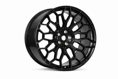 E780 Satin Black 22x10.0 ET40 5.120 - Square Set (4 Wheels)