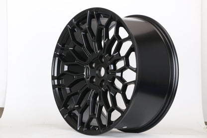 E780 Satin Black 22x10.0 ET40 5.120 - Square Set (4 Wheels)