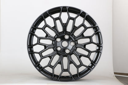 E780 Satin Black 22x10.0 ET40 5.120 - Square Set (4 Wheels)