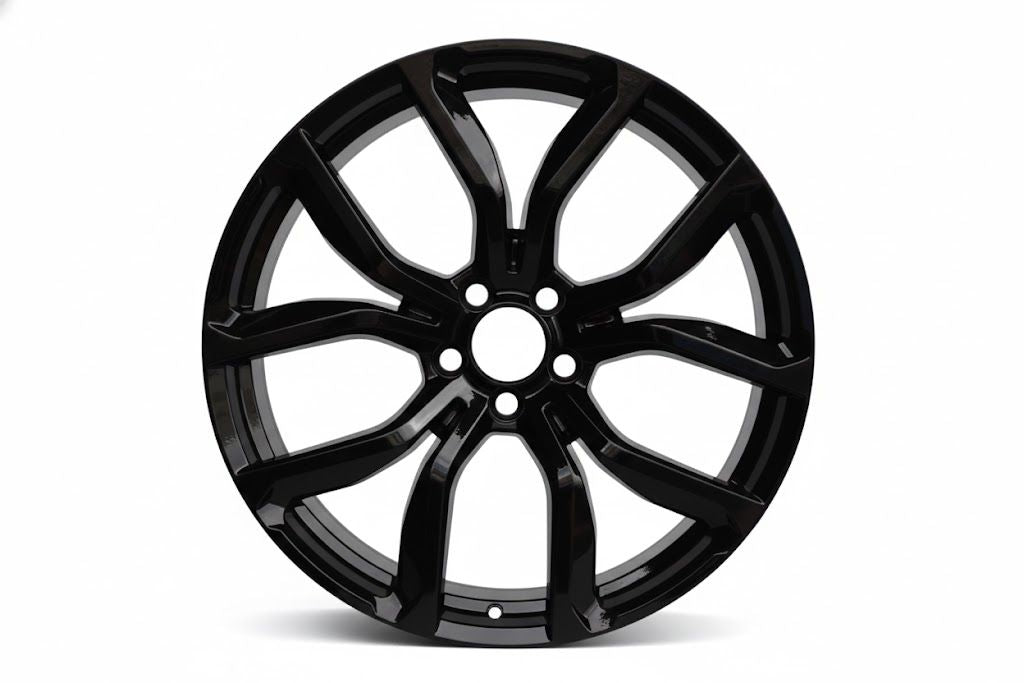 E782 Gloss Black 22x9.5 ET45 5.120 - Square Set (4 Wheels)
