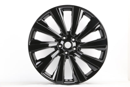 E786 Gloss Black 22x10.0 ET45 5.120 - Square Set (4 Wheels)