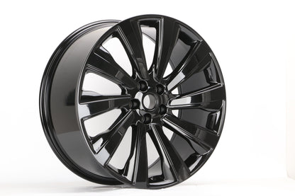 E786 Gloss Black 22x10.0 ET45 5.120 - Square Set (4 Wheels)
