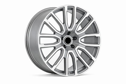 E793 Gunmetal Machined Face 22x9.5 ET40 5.120 - Square Set (4 Wheels)