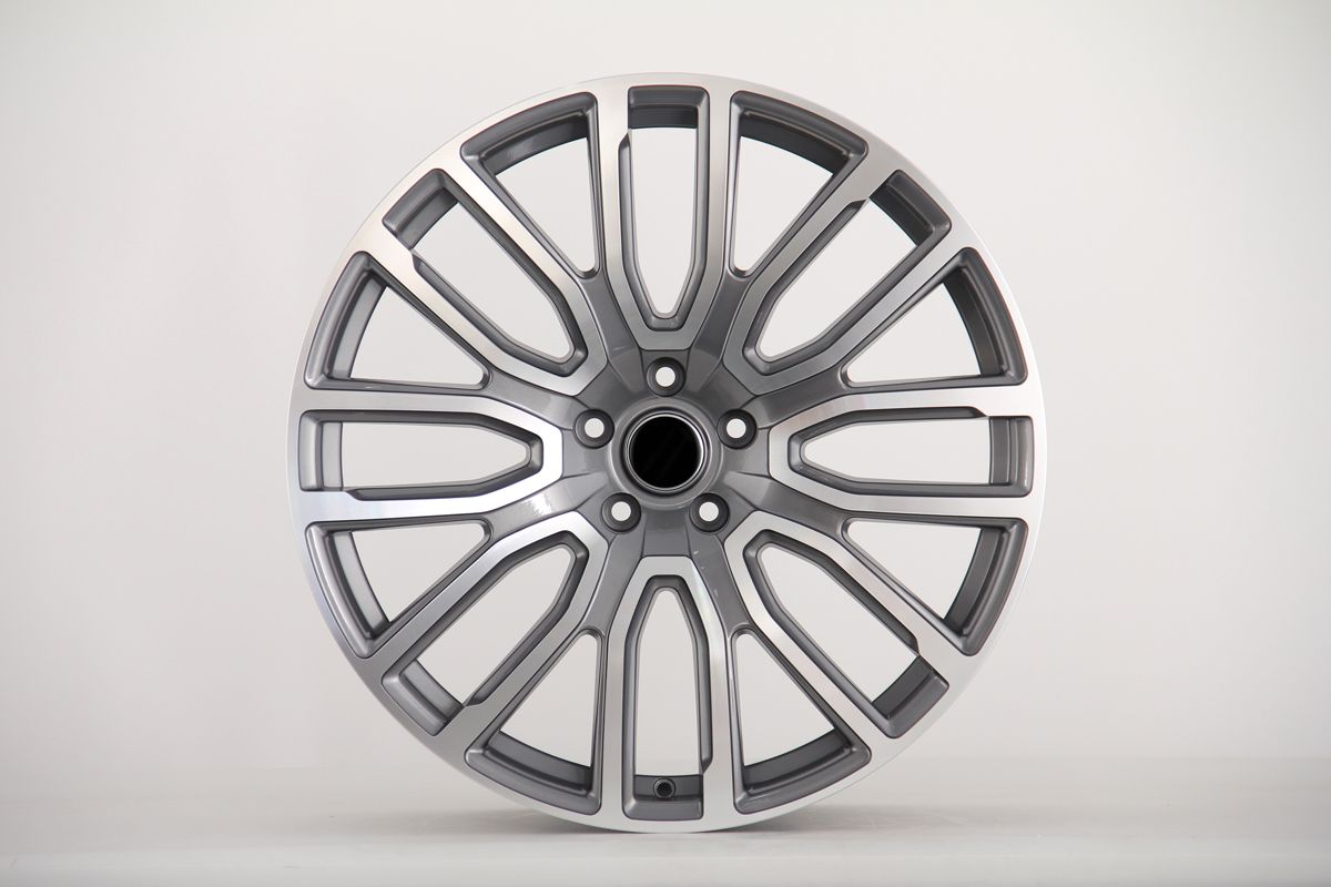 E793 Gunmetal Machined Face 22x9.5 ET40 5.120 - Square Set (4 Wheels)