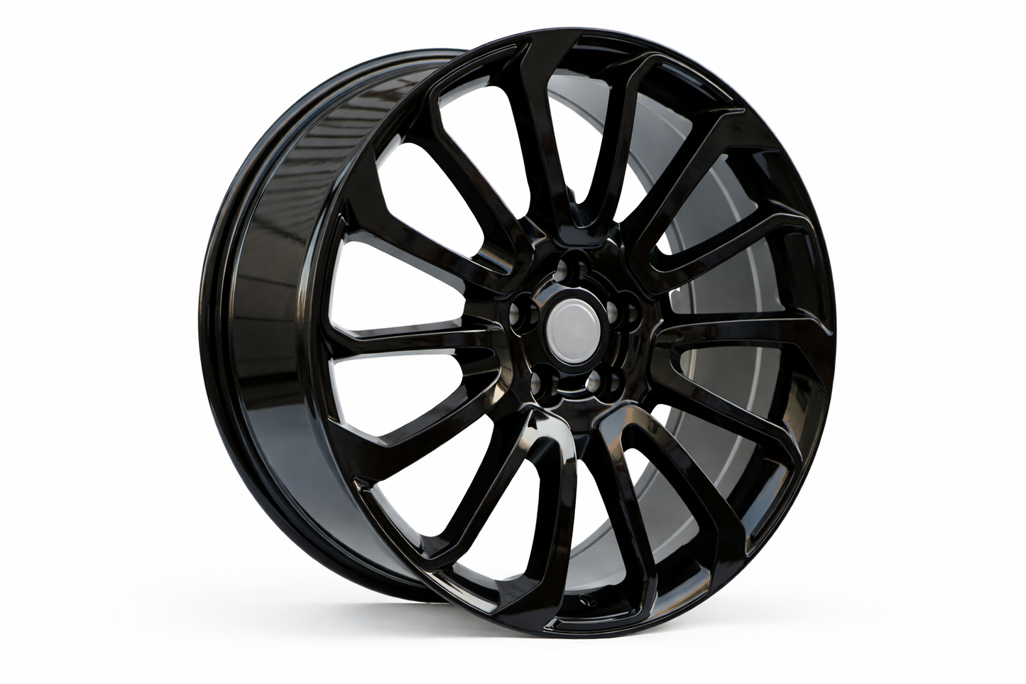 E795 Gloss Black 22x9.5 ET45 5.120 - Square Set (4 Wheels)