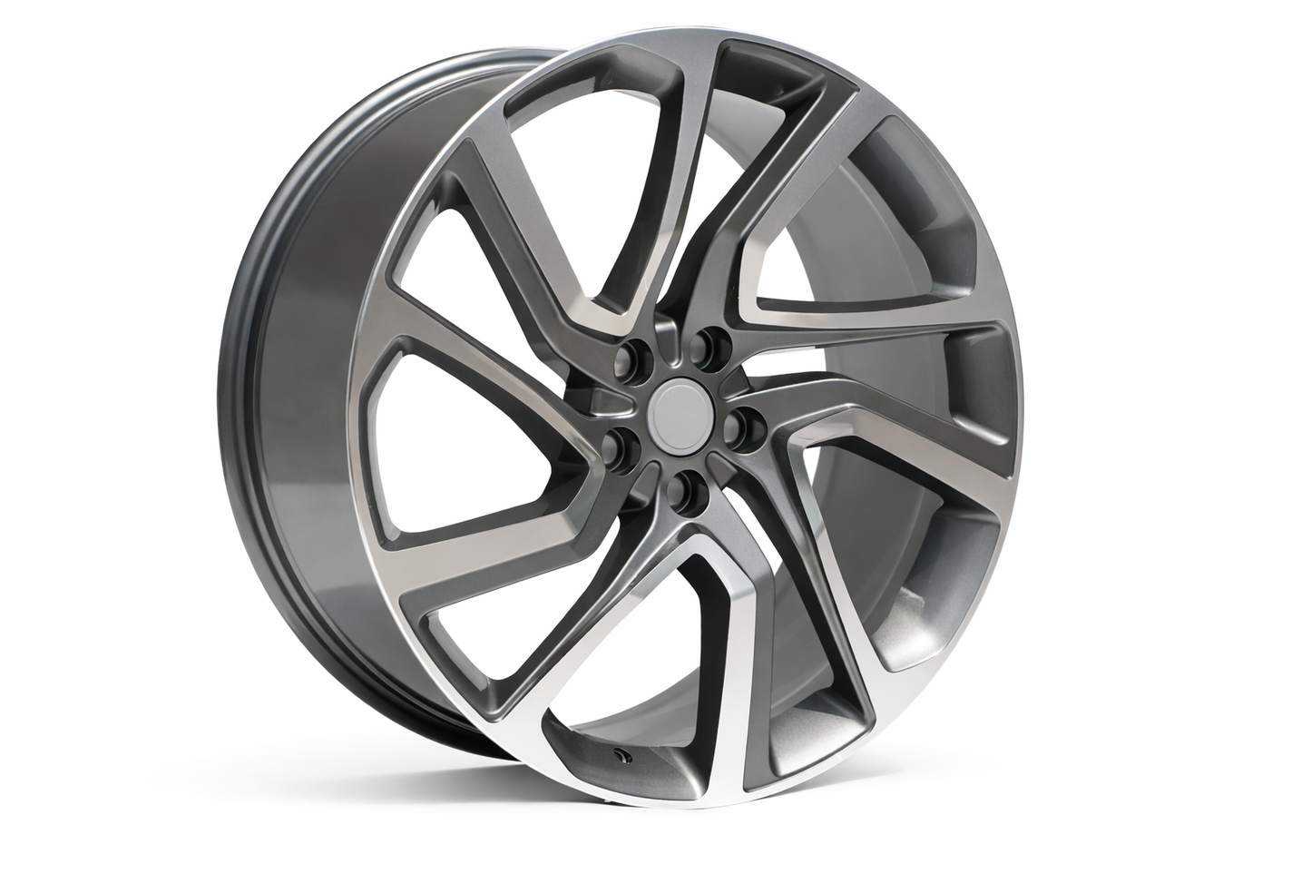 E797 Gunmetal Machined Face 22x9.5 ET45 5.120 - Square Set (4 Wheels)