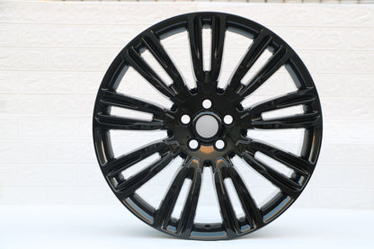 E798 Gloss Black 22x9.5 ET45 5.120 - Square Set (4 Wheels)