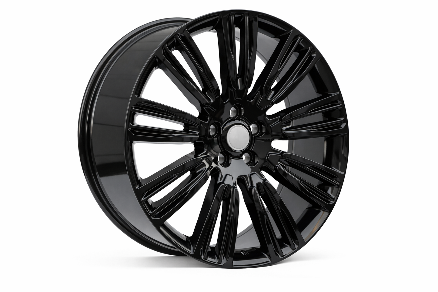 E798 Gloss Black 22x9.5 ET45 5.120 - Square Set (4 Wheels)