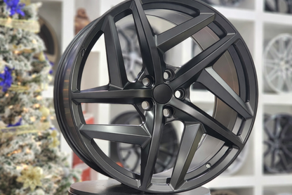 E799 Satin Black 22x10.0 ET42 5.120 - Square Set (4 Wheels)