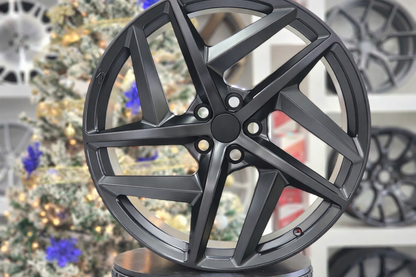 E799 Satin Black 22x10.0 ET42 5.120 - Square Set (4 Wheels)