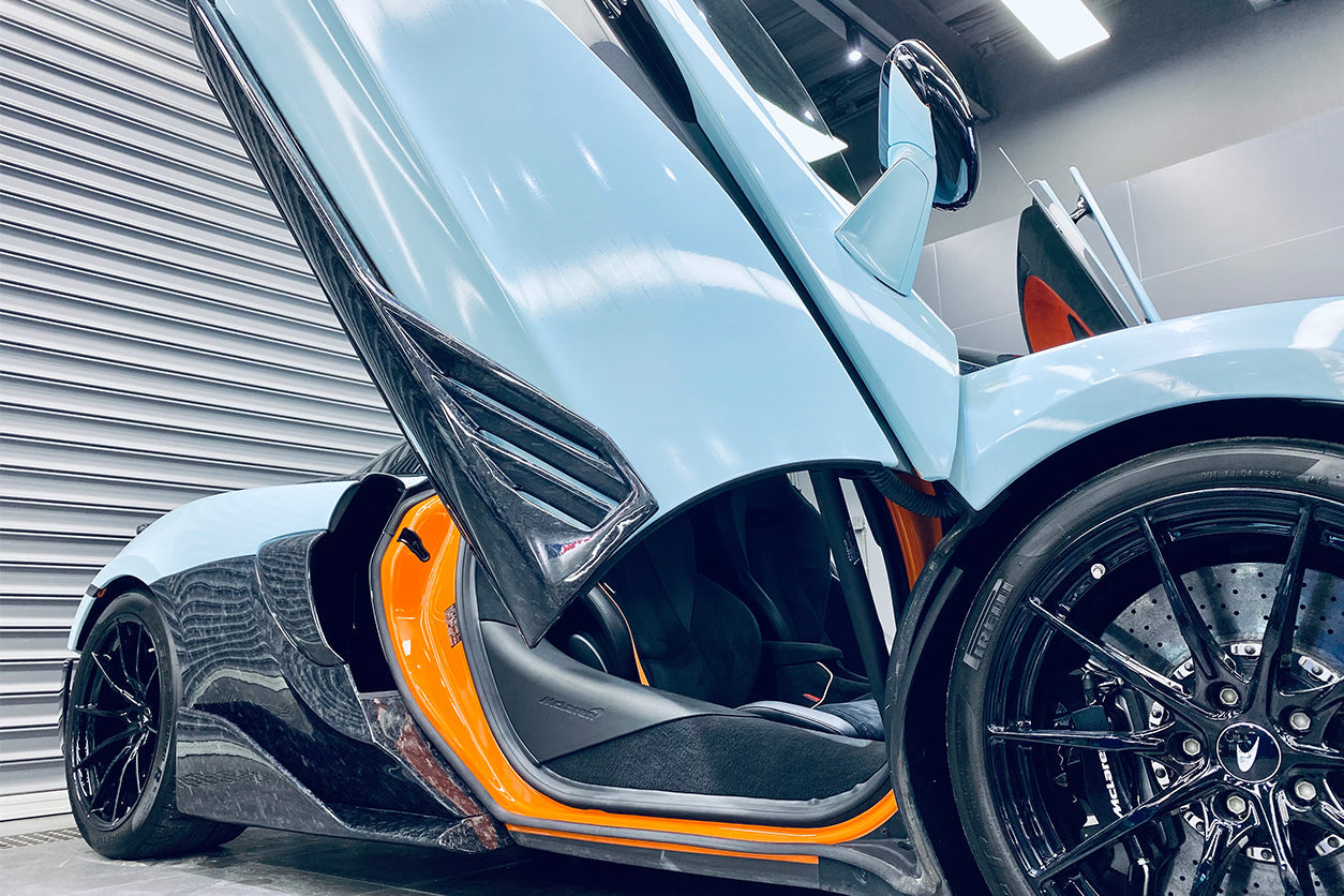 2015-2021 McLaren 600lt 540C 570S BKSS Style Cabon Fiber Side Skirts Under Board - DarwinPRO Aerodynamics