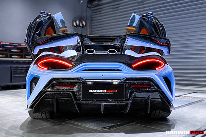 2018-2021 McLaren 600lt BKSS Style Carbon Fiber Trunk Spoiler - DarwinPRO Aerodynamics