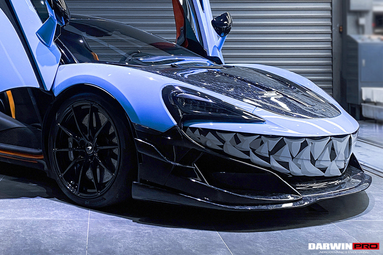 2015-2021 McLaren 600lt 540C 570S BKSS Style Carbon Fiber Front Lip - DarwinPRO Aerodynamics