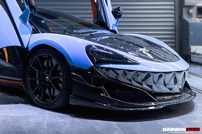 2018-2021 McLaren 600lt 2015-2021 540c/570s/570gt BKSSII Style Carbon Fiber Hood - DarwinPRO Aerodynamics