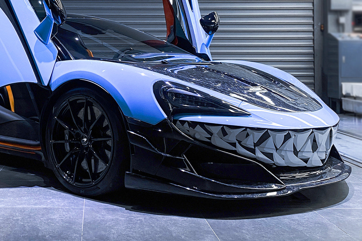 2015-2021 McLaren 540C/570S BKSS Style Carbon Fiber Front Lip - DarwinPRO Aerodynamics