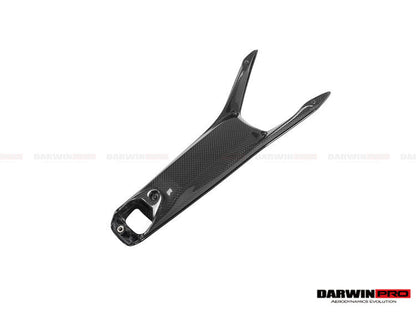 2015-2020 Ferrari 488 GTB/Spyder Dry Carbon Fiber Bridge  Control - DarwinPRO Aerodynamics