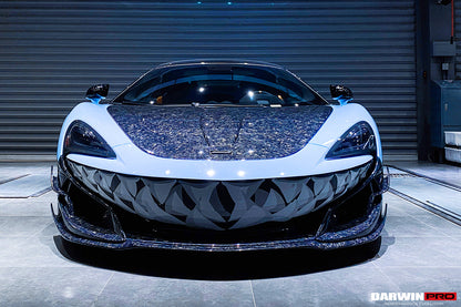 2018-2021 McLaren 600lt 2015-2021 540c/570s/570gt BKSSII Style Carbon Fiber Hood - DarwinPRO Aerodynamics