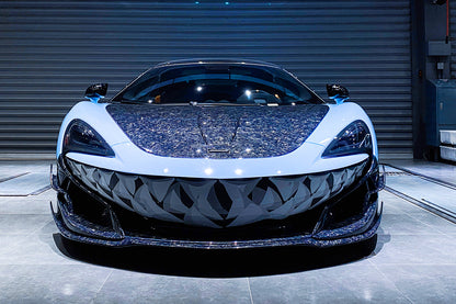2015-2021 McLaren 600lt 540C 570S BKSS Style Carbon Fiber Front Lip - DarwinPRO Aerodynamics
