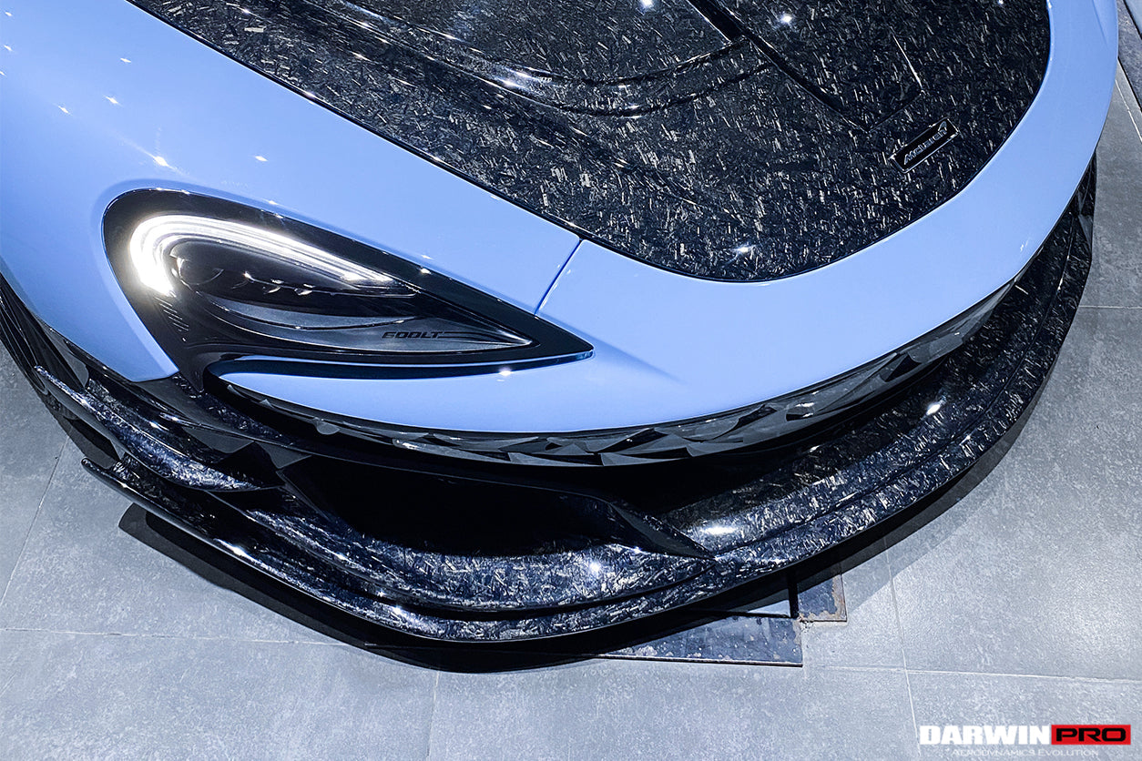 2015-2021 McLaren 600lt 540C 570S BKSS Style Carbon Fiber Front Lip - DarwinPRO Aerodynamics