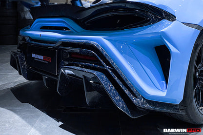 2018-2021 McLaren 600lt BKSS Style Partial Carbon Fiber Rear Bumper - DarwinPRO Aerodynamics