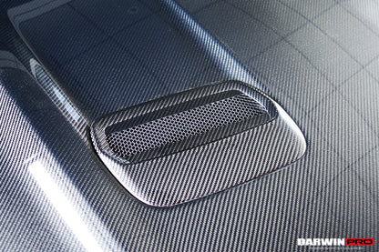 2018-2022 Ford Mustang Carbon Fiber Hood Vents - DarwinPRO Aerodynamics