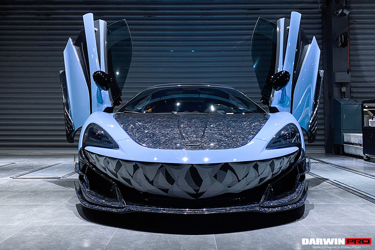 2015-2021 McLaren 600lt 540C 570S BKSS Style Carbon Fiber Front Lip - DarwinPRO Aerodynamics