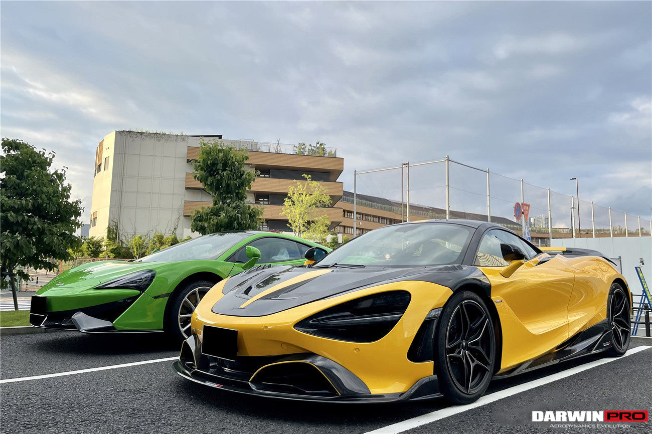 2017-2021 McLaren 720s Spider Se²NWB Style Carbon Fiber Fender - DarwinPRO Aerodynamics