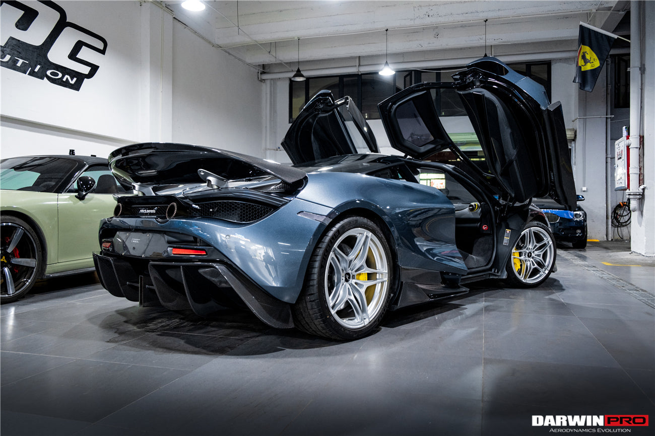 2017-2021 McLaren 720s Se²NWB Style Carbon Fiber Trunk Spoiler - DarwinPRO Aerodynamics