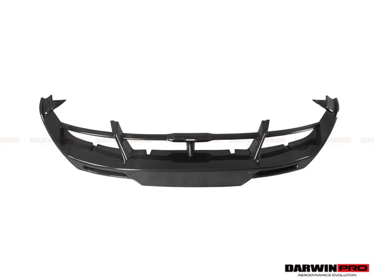 2017-2020 McLaren 720s Carbon Fiber Rear Bumper Center Valance - DarwinPRO Aerodynamics