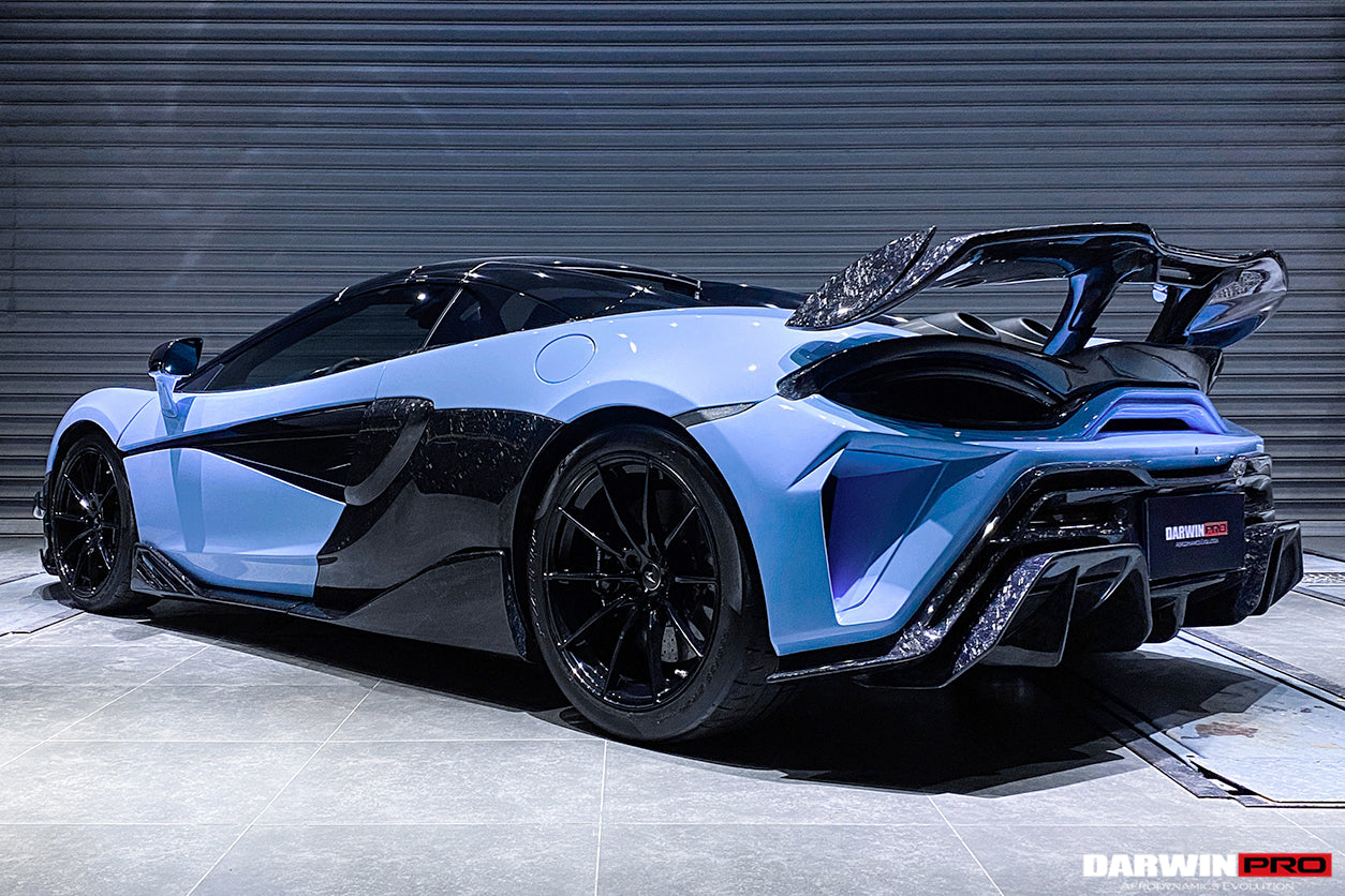 2015-2021 McLaren 600lt 540C 570S BKSS Style Cabon Fiber Side Skirts Under Board - DarwinPRO Aerodynamics