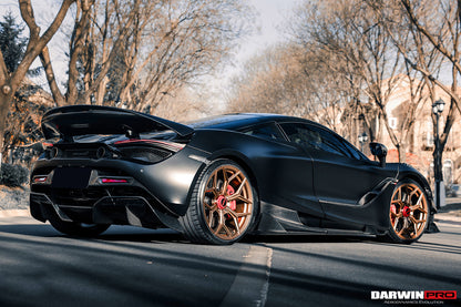 2017-2021 McLaren 720s Se²NWB Style Carbon Fiber Trunk Spoiler - DarwinPRO Aerodynamics