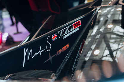 2017-2022 McLaren 720s Se²GTR Style Trunk Wing w/ Side Caps - DarwinPRO Aerodynamics