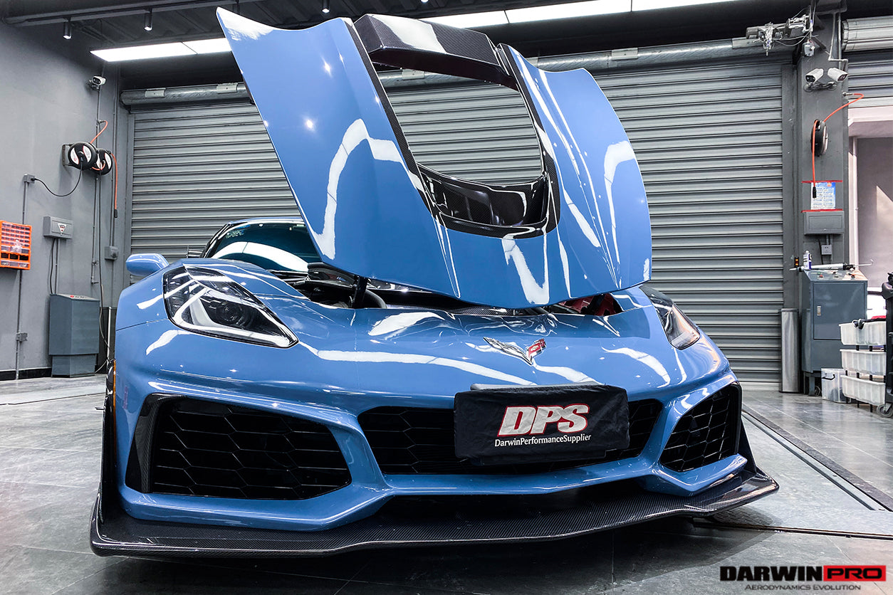 2013-2019 Corvette C7 Z51  ZR1-Style Front Conversion Body Kit - DarwinPRO Aerodynamics