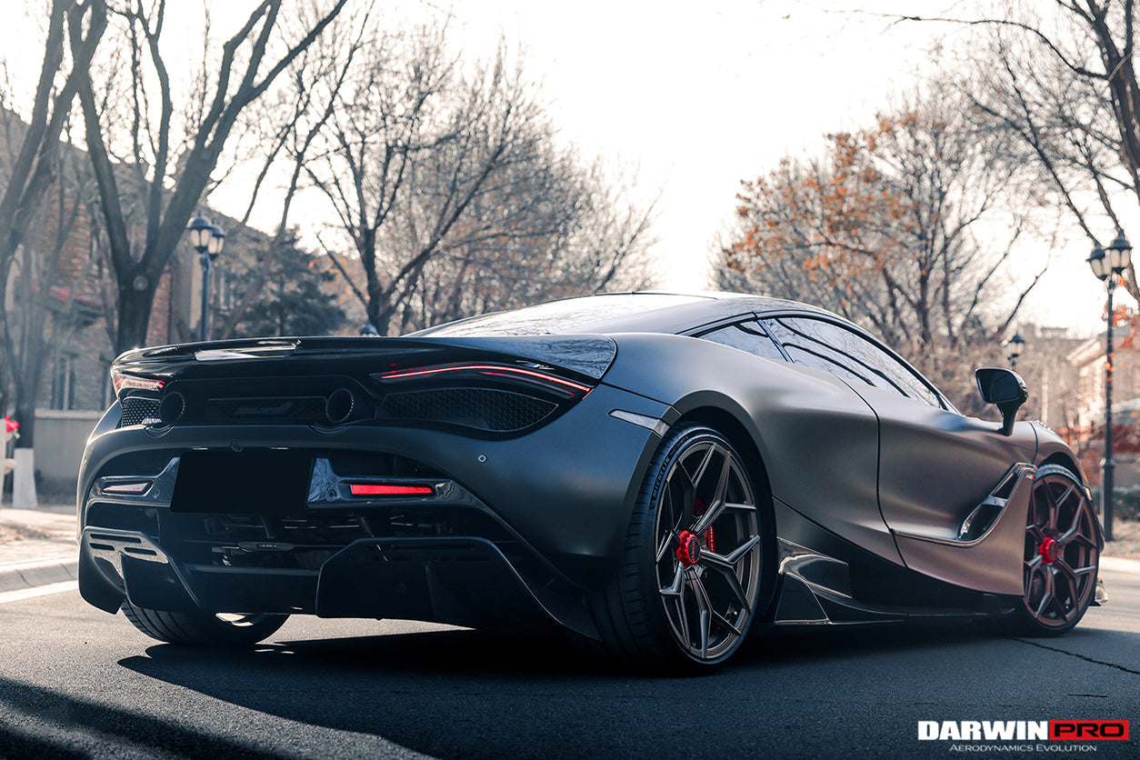2017-2021 McLaren 720s BKSS Style Carbon Fiber Rear Diffuser - DarwinPRO Aerodynamics