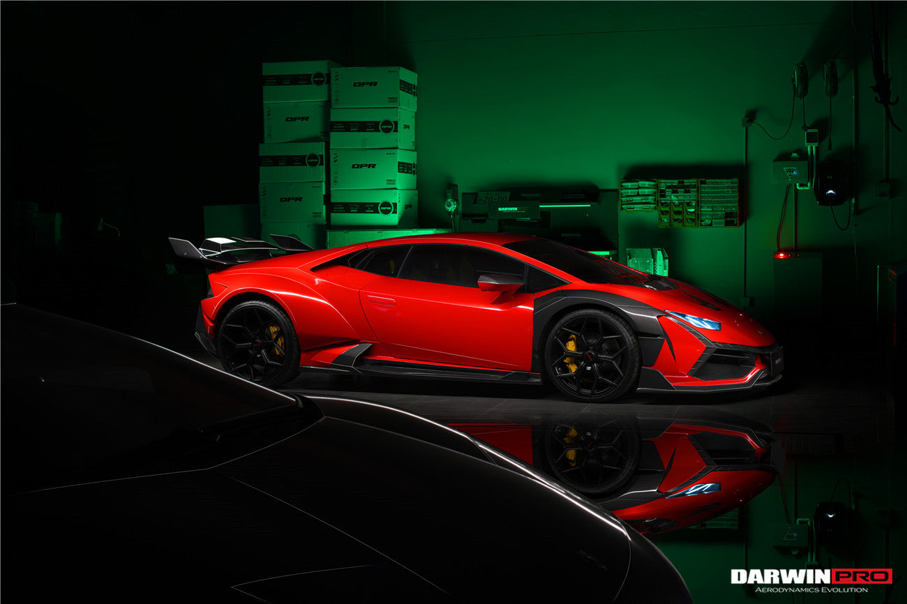 2015-2022 Lamborghini Huracan LP610 & LP580 & EVO Coupe Only BKSSII Style Rear Wide Fender Flare - DarwinPRO Aerodynamics
