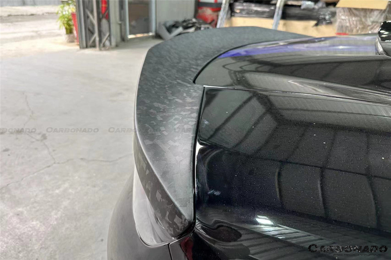 2020-2024 Maserati MC20 SVD Style Dry Carbon Fiber Trunk Spoiler Wing