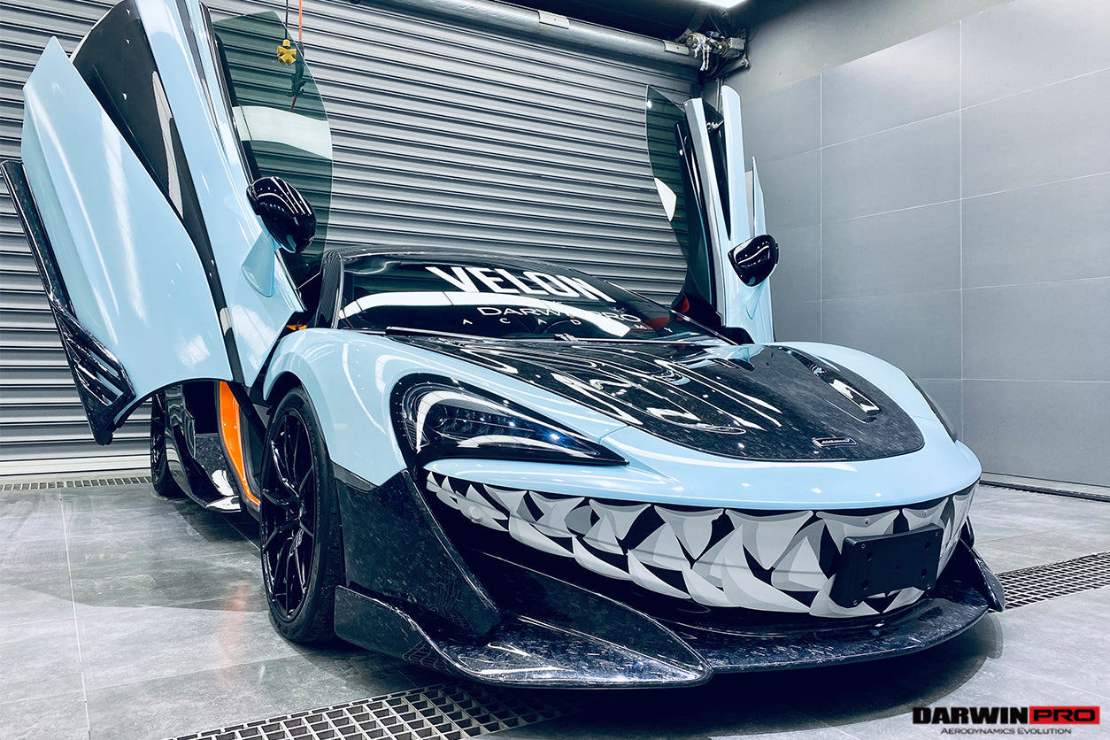 2018-2021 McLaren 600lt 2015-2021 540c/570s/570gt BKSS Style Carbon Fiber Hood - DarwinPRO Aerodynamics