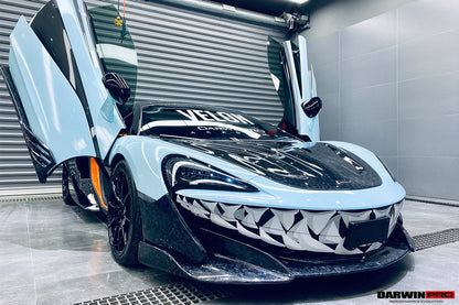 2018-2021 McLaren 600lt 2015-2021 540c/570s/570gt BKSS Style Carbon Fiber Hood - DarwinPRO Aerodynamics